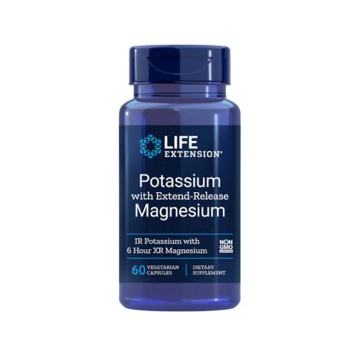 Life Extension - Kalij s podaljšanim sproščanjem magnezija, 60 vegetarijanskih kapsul, prehransko dopolnilo