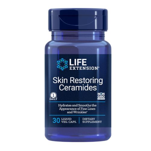Life Extension - Ceramidi za kožo, 30 kapsul, gube