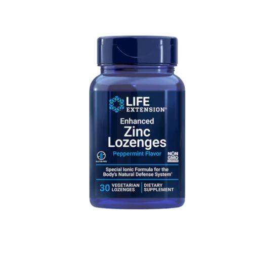 Cinkove pastile Enhanced Zinc Lozenges – Life Extension