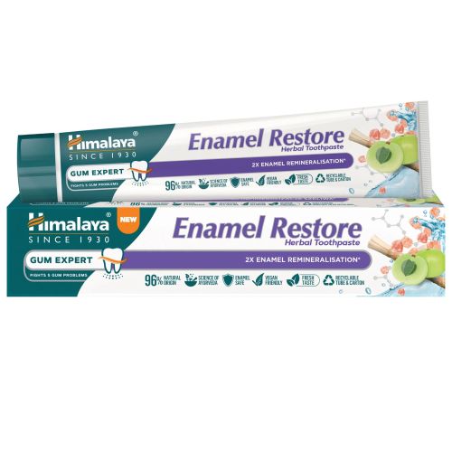 Himalaya Gum Expert - Enamel Restore, zeliščna zobna pasta, 75 ml