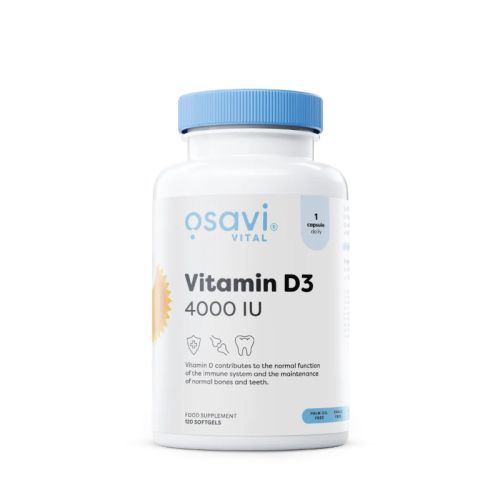 Osavi Vitamin D3, 4000 IU, 60 mehkih gelov