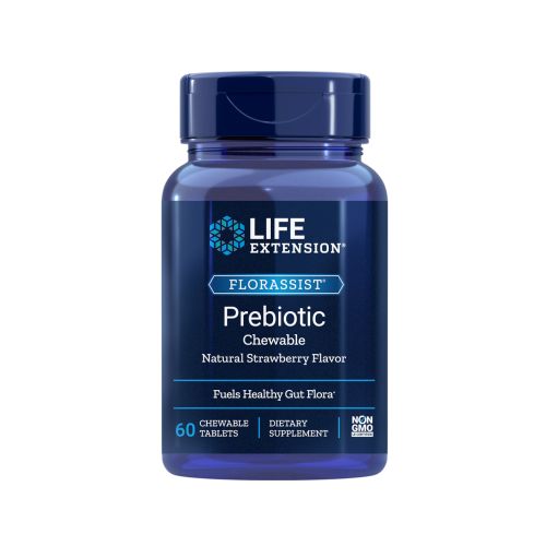 Life Extension FLORASSIST® Prebiotic, 60 žvečljivih tablet