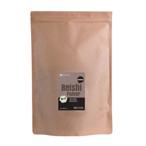 Wohltuer Bio reishi v prahu 200g (goba Ganoderma Lucidum)