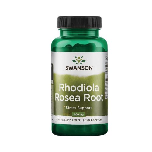 Swanson Rhodiola 400mg, 100 kapsul