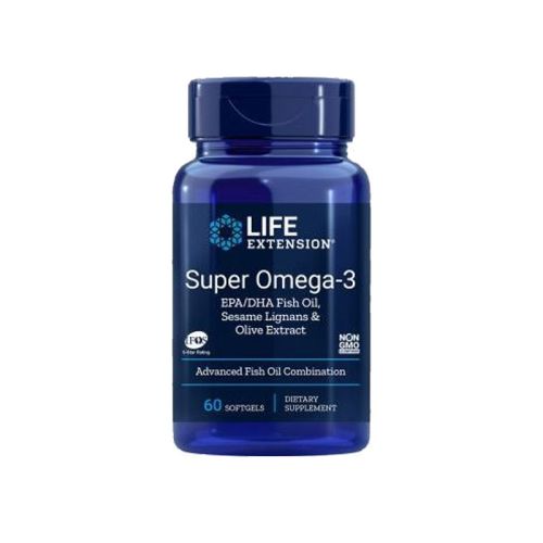 Life Extension - Super Omega–3 EPK/DHK, 60 mehkih kapsul