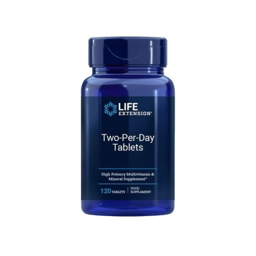 Life Extension - Two-Per-Day, vitamini in minerali, 120 tablet