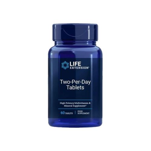 Life Extension - Two-Per-Day, vitamini in minerali, 60 tablet