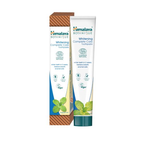 Himalaya Botanique - Complete Care Whitening Peppermint, zeliščna zobna pasta, 75 ml
