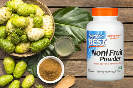 Doctor's Best Noni v prahu 650mg, 120 kapsul