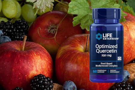 Life Extension Optimiziran kvercetin, 60 kapsul