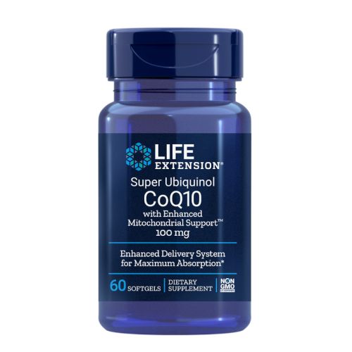 Life Extension Super Ubiquinol CoQ10 100 mg, 60 mehkih kapsul