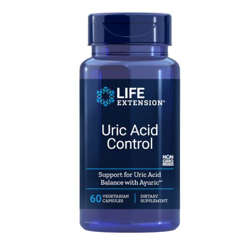 Life Extension Uric Acid Control, kontrola sečne kisline, 60 kapsul