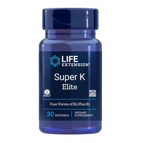 Life Extension Super K Elite, prehransko dopolnilo, 30 mehkih kapsul