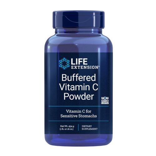 Life Extension Pufran vitamin C v prahu, 454g