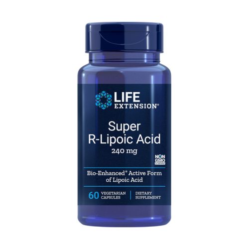 Life Extension Super R-lipoična kislina 240mg, 60 kapsul